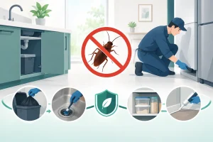 蟑螂孳生源清除怎樣做才能建立真正有效的長期衛生管理防線